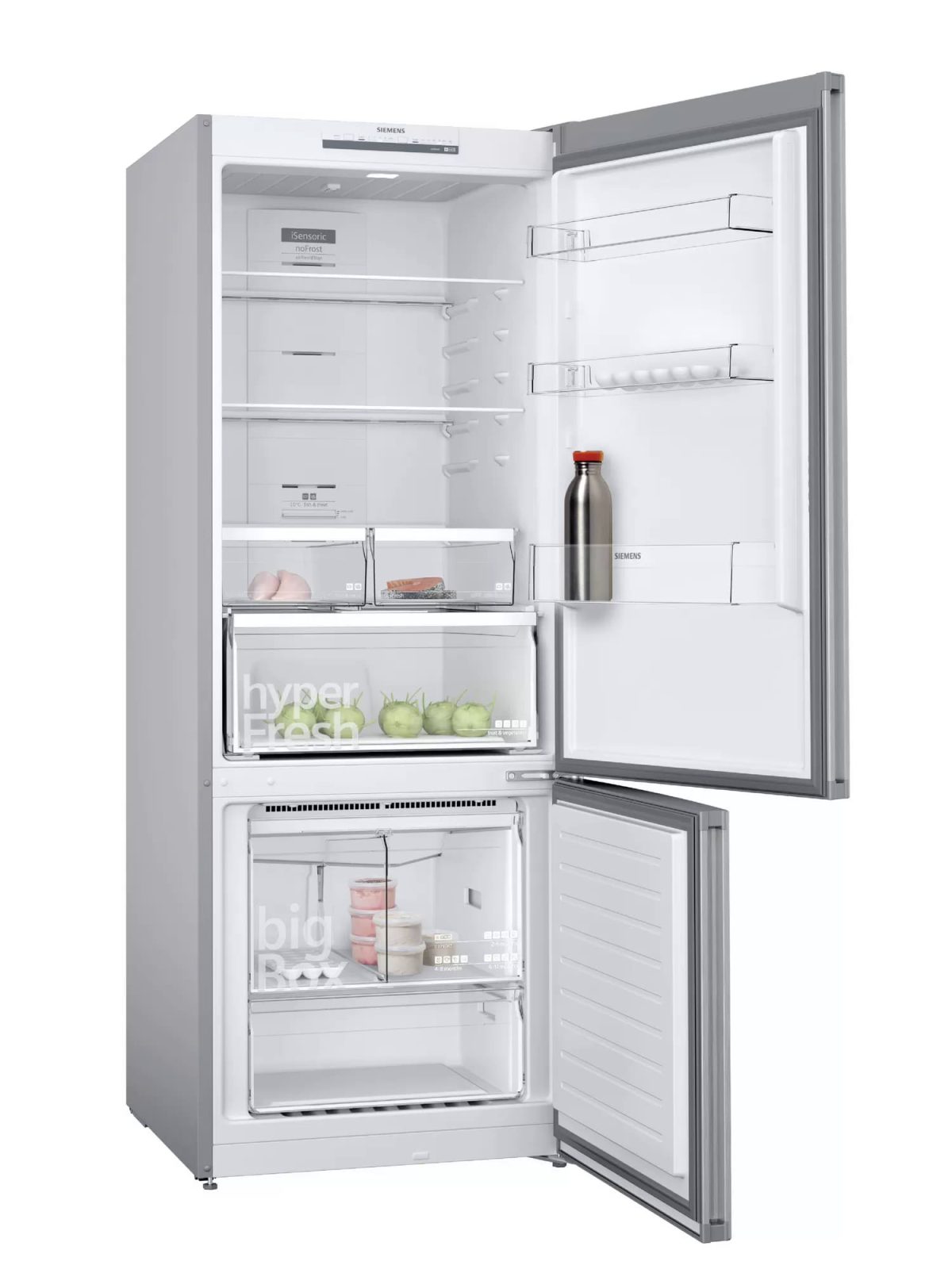 SİEMENS KG55NVIF1N iQ300 Alttan Donduruculu Buzdolabı - Görsel 2