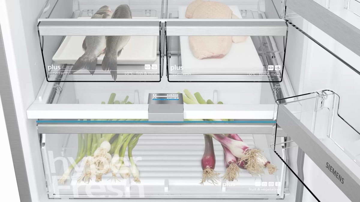 SİEMENS KG56NAIE0N iQ500 Alttan Donduruculu Buzdolabı - Görsel 4