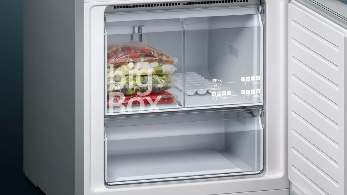 SİEMENS KG56NVIF0N iQ300 Alttan Donduruculu Buzdolabı - Görsel 5