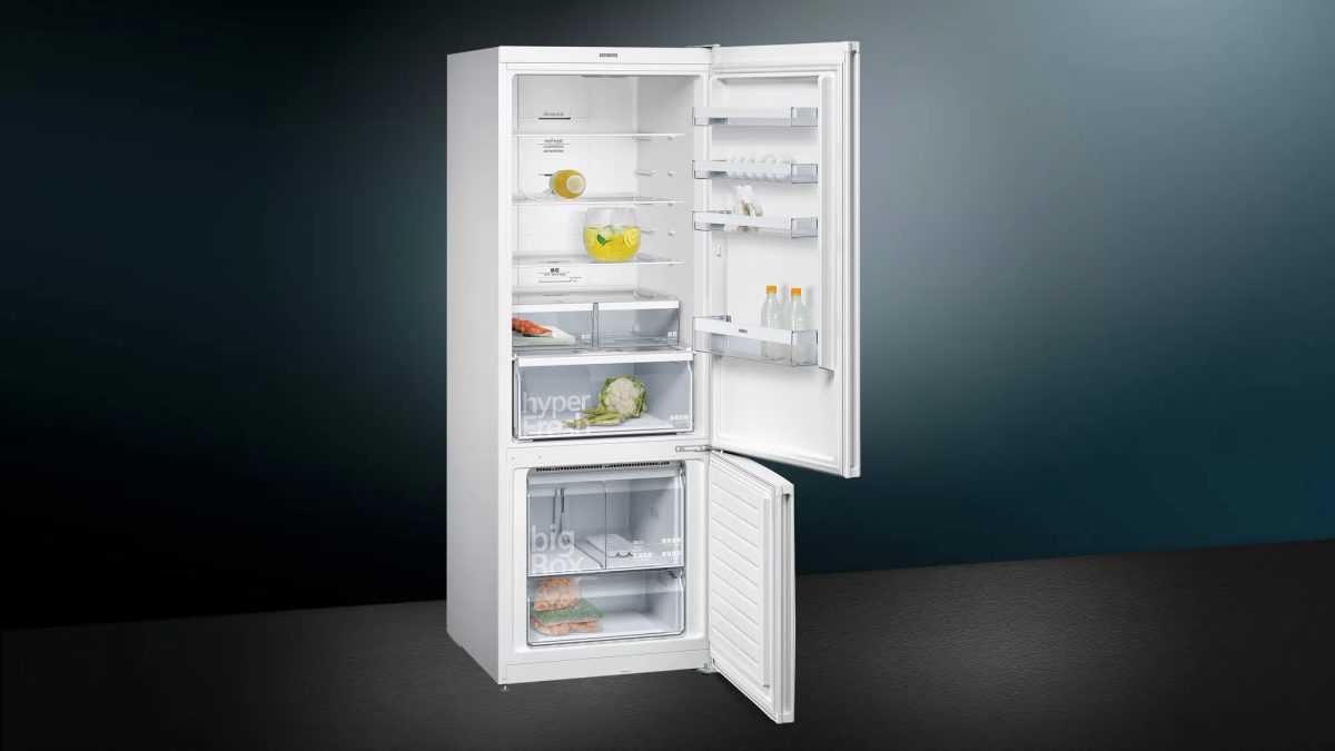 SİEMENS KG56NVWF0N iQ300 Alttan Donduruculu Buzdolabı - Görsel 2