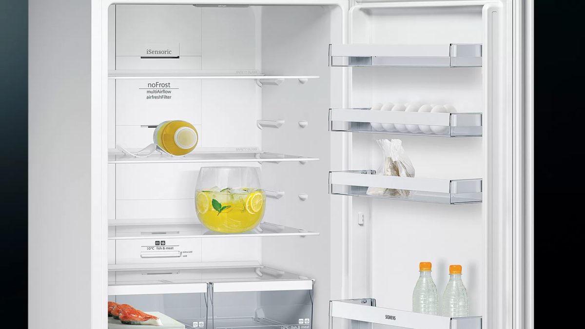 SİEMENS KG56NVWF0N iQ300 Alttan Donduruculu Buzdolabı - Görsel 3
