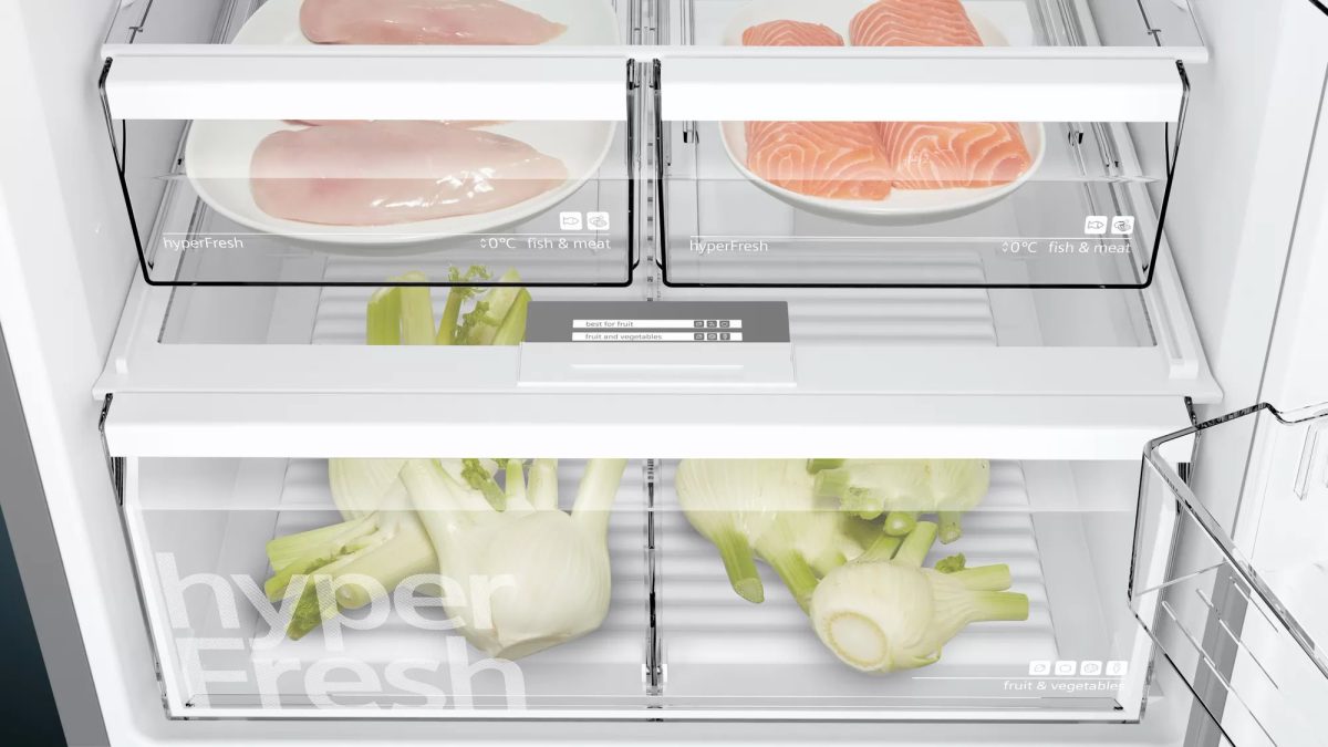 SİEMENS KG76NVIE0N iQ300 Alttan Donduruculu Buzdolabı - Görsel 5