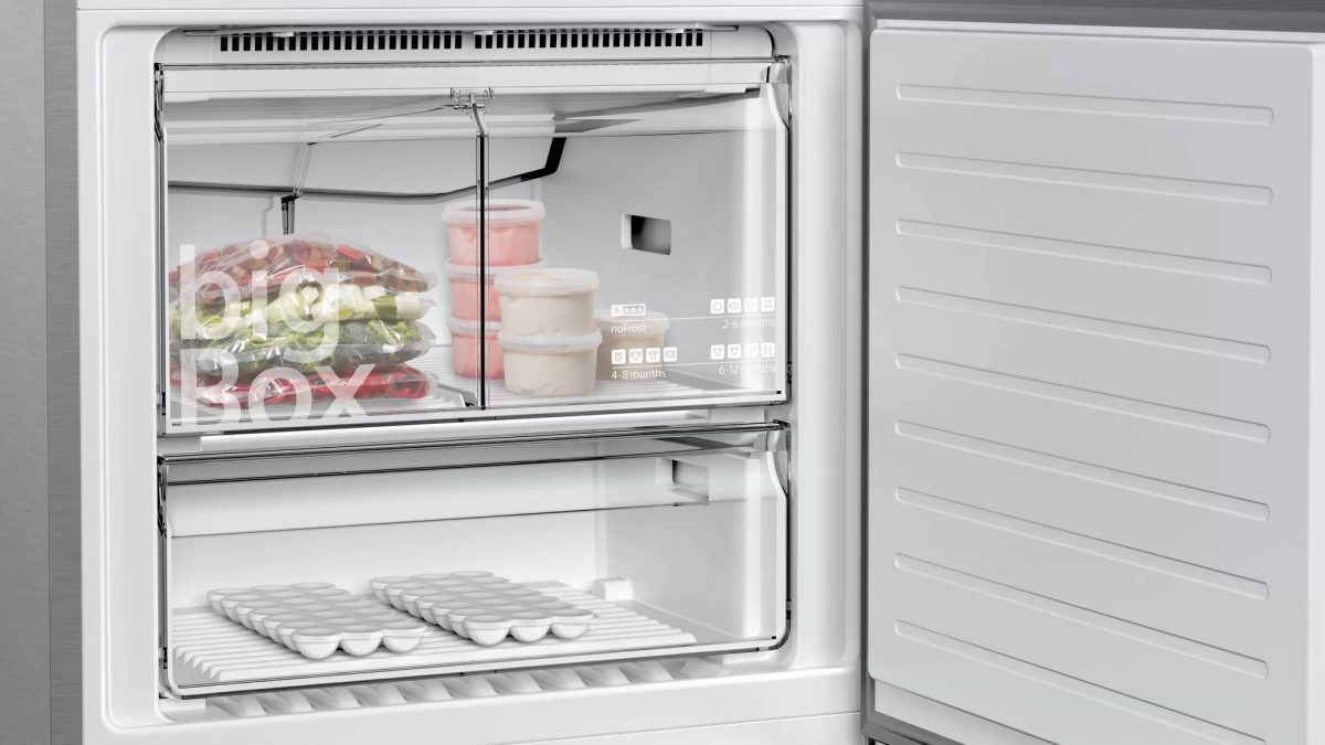 SİEMENS KG76NVIE0N iQ300 Alttan Donduruculu Buzdolabı - Görsel 6