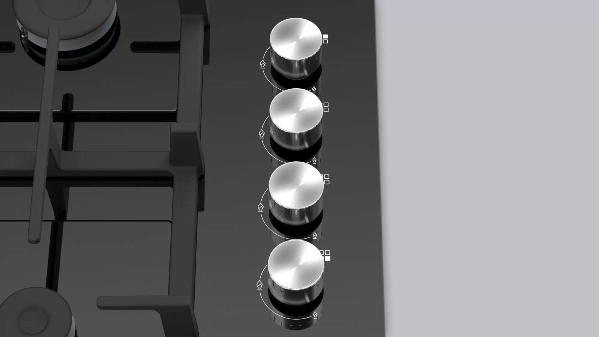 SIEMENS EO6C6PO92O iQ100 Gazlı Ocak - Görsel 3