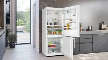 KG76PAWC0N iQ700 Alttan Donduruculu Buzdolabı 186 x 75 cm Beyaz, Total noFrost - Görsel 3