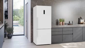 KG76PAWC0N iQ700 Alttan Donduruculu Buzdolabı 186 x 75 cm Beyaz, Total noFrost - Görsel 2