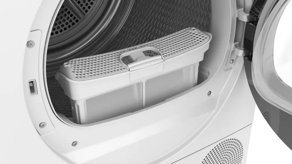 WQ51G200TR iQ300 Isı Pompalı Kurutma Makinesi 10 kg Beyaz - Görsel 7