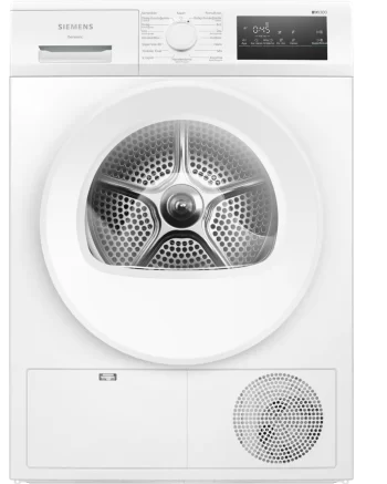 WT00H201TR iQ300 Isı Pompalı Kurutma Makinesi 8 kg Beyaz