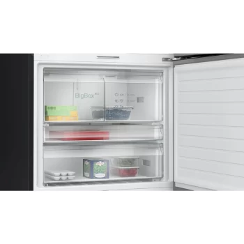 KG86PAXB0N iQ700 Alttan Donduruculu Buzdolabı 186 x 86 cm BlackSteel, Total noFrost - Görsel 6