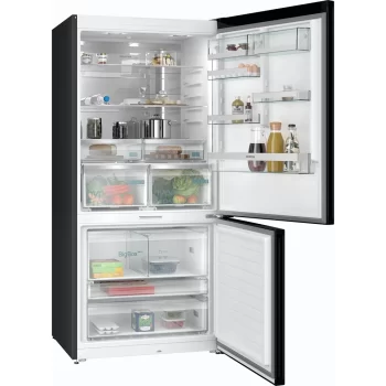 KG86PAXB0N iQ700 Alttan Donduruculu Buzdolabı 186 x 86 cm BlackSteel, Total noFrost - Görsel 3