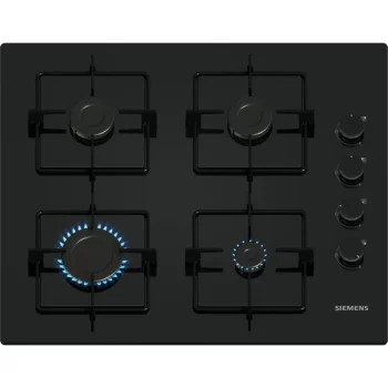 EO6C6PP30L iQ300 Gazlı Ocak 60 cm Sert cam, Siyah