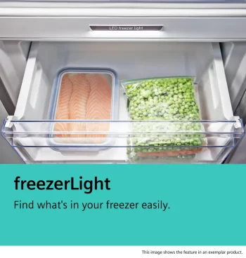 KF96RSBEA iQ700 Gardırop Tipi Buzdolabı, Cam Kapı 183 x 90.5 cm Siyah, Total noFrost - Görsel 9