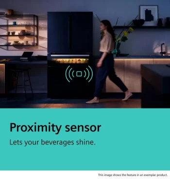 KF96RSBEA iQ700 Gardırop Tipi Buzdolabı, Cam Kapı 183 x 90.5 cm Siyah, Total noFrost - Görsel 7